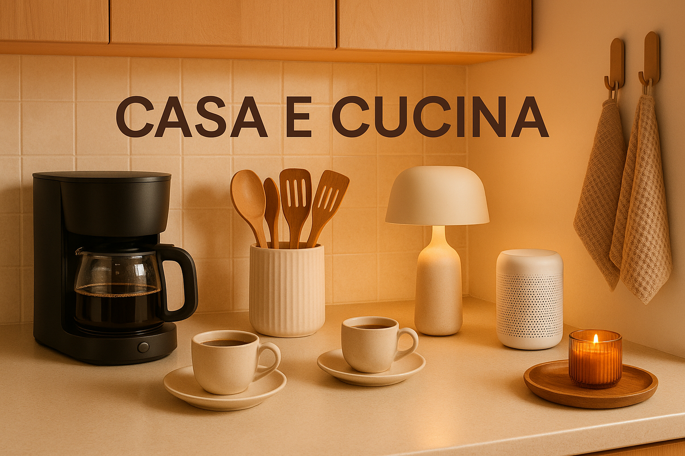 "Collezione Casa e Cucina - Accessori moderni per casa e cucina, tazze, gadget USB e prodotti per l'ufficio domestico"